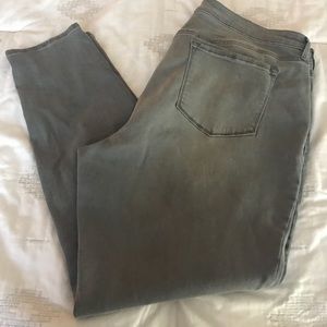 Gray Old Navy Rockstar Skinny Jeans